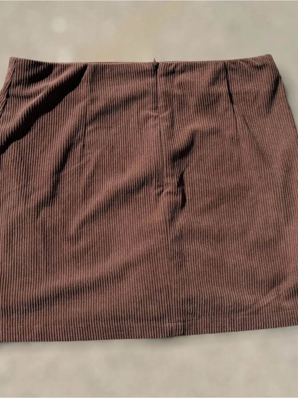 Halara Corduroy Skort | Built-In Shorts | Mocha Brown | Sz M | NWT